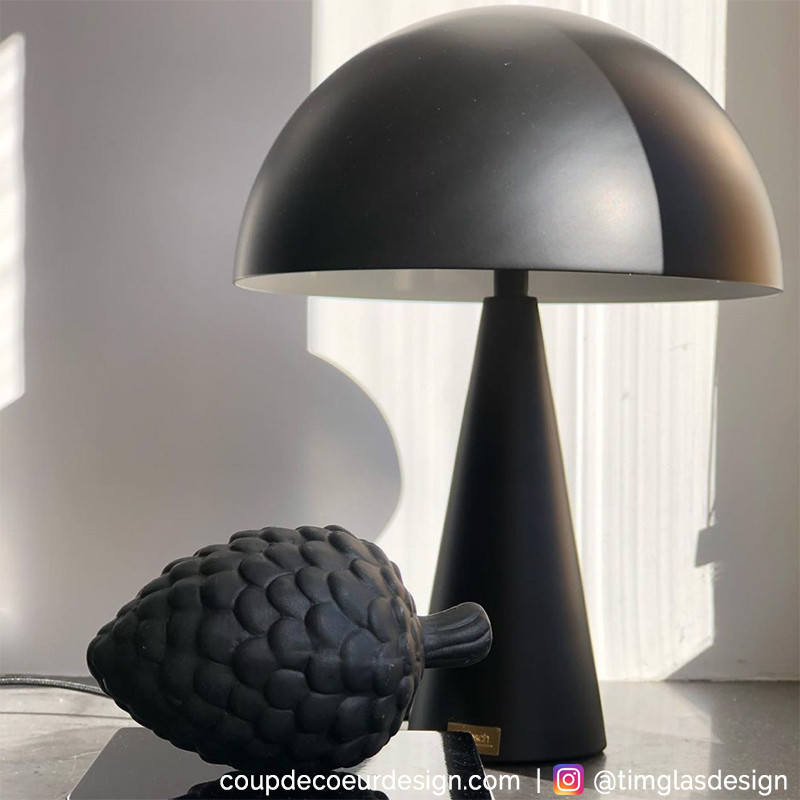 Lampe design noire Hubsch - Lafo