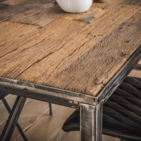 Table bois brut style industriel - Drift 
