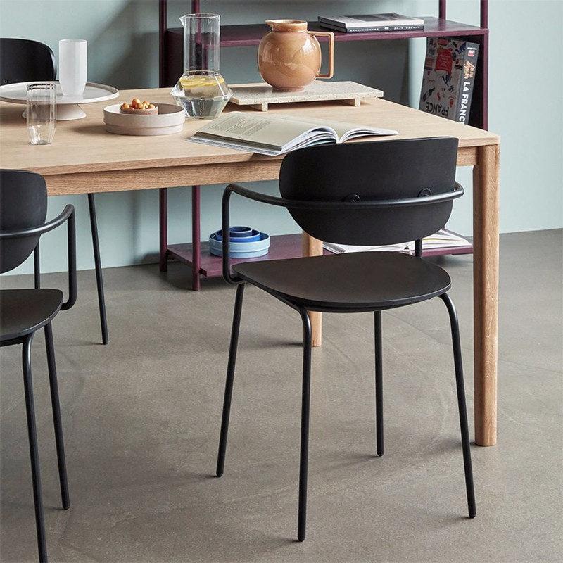 Table à manger bois naturel scandinave Hubsch - Sami Table à manger bois naturel scandinave Hubsch - Sami