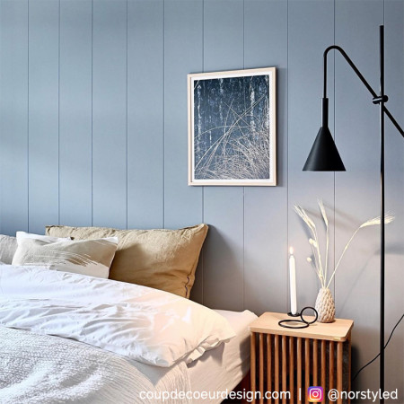 Lampadaire design métal noir Hubsch - Lixi
