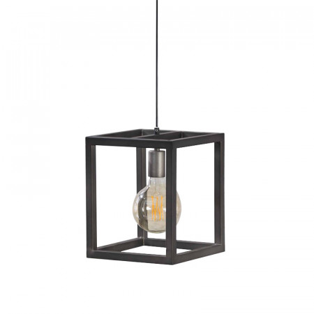 Luminaire suspension style industriel vintage en métal - Club