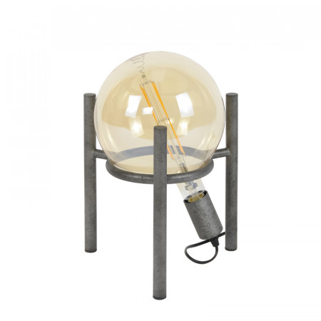 Lampe industrielle design avec ampoule déco - Pluton
