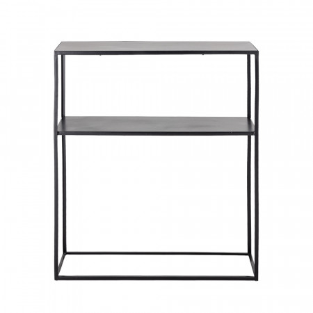 Petit meuble console metal noir Bloomingville - Curly