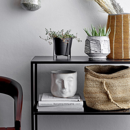 Meuble console en metal noir Bloomingville - Curly