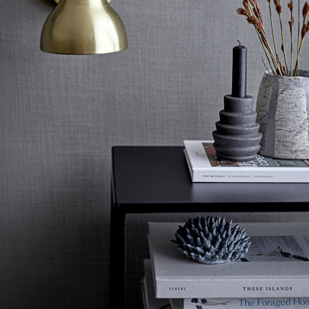 Console meuble en metal noir Bloomingville - Curly