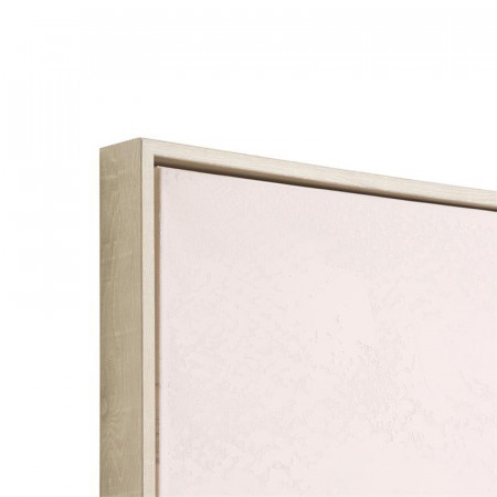 Tableau peinture abstraite rose et beige - Versal 