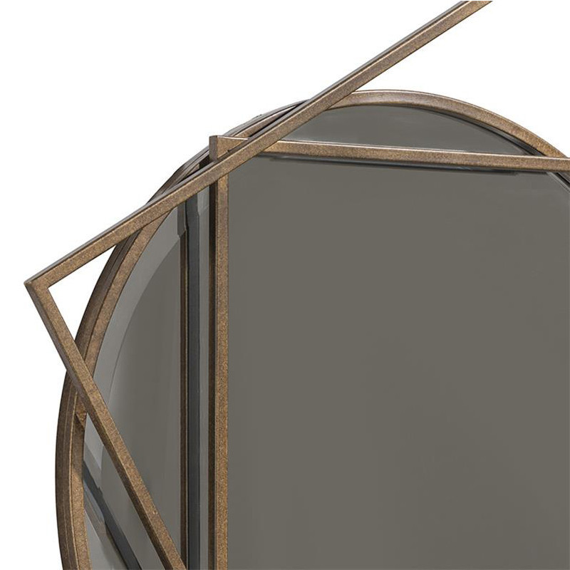 Miroir forme géométrique en métal - Billa 