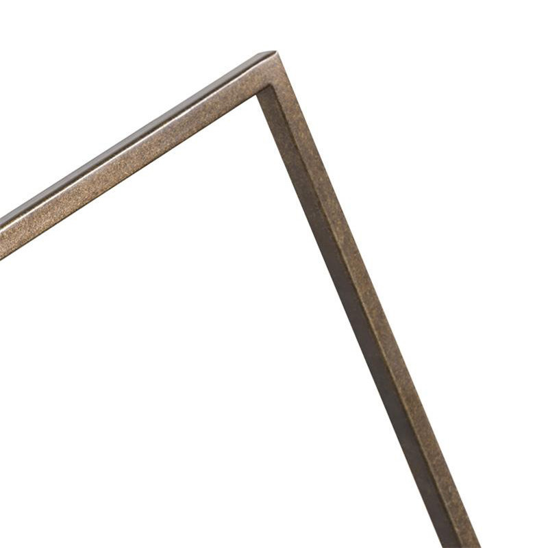 Miroir forme géométrique en métal - Billa 