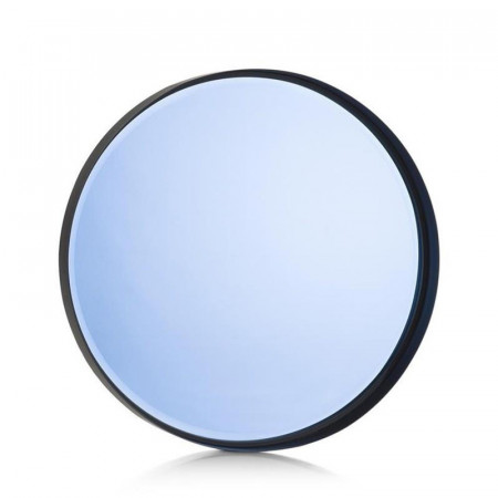 Miroir bleu rond design - Logan 