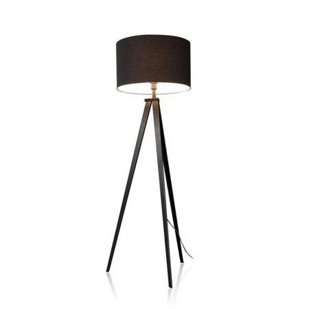 Lampadaire trépied noir - Sapporo 