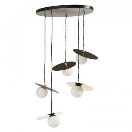 Lustre salle à manger design 5 suspensions - Jonah 