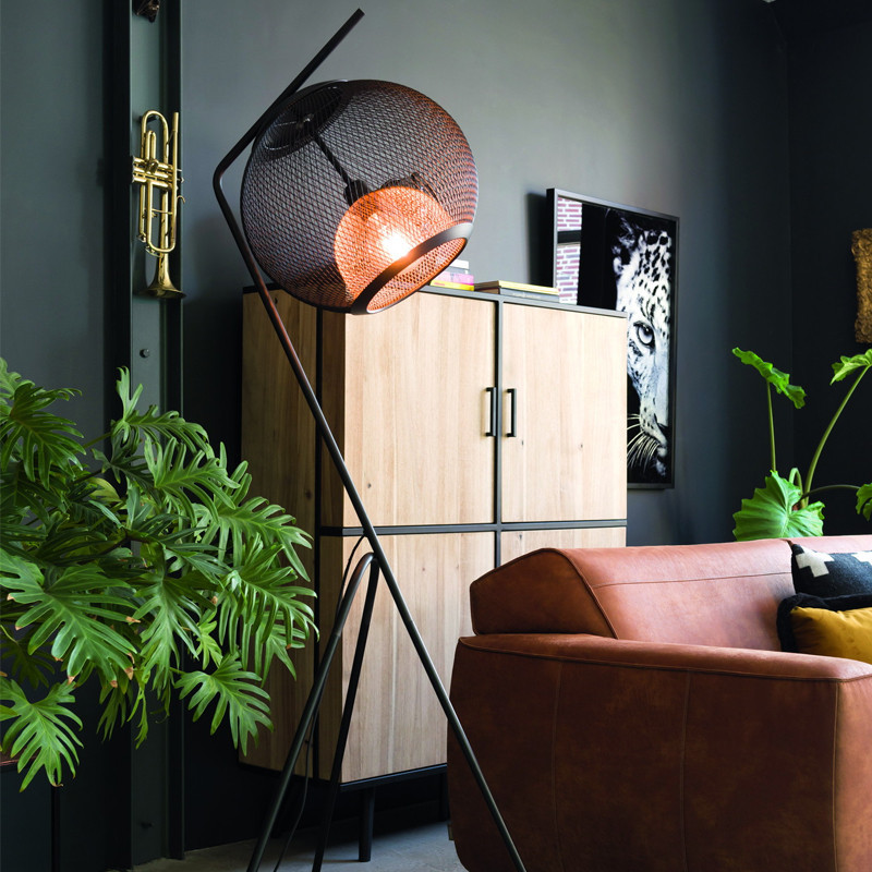 Lampadaire design style industriel - Marco 