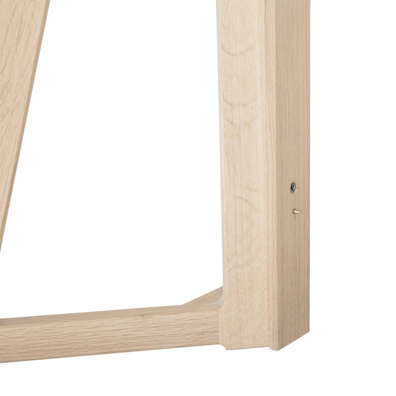 Table ronde en bois naturel Bloomingville avec rallonges - Trysti