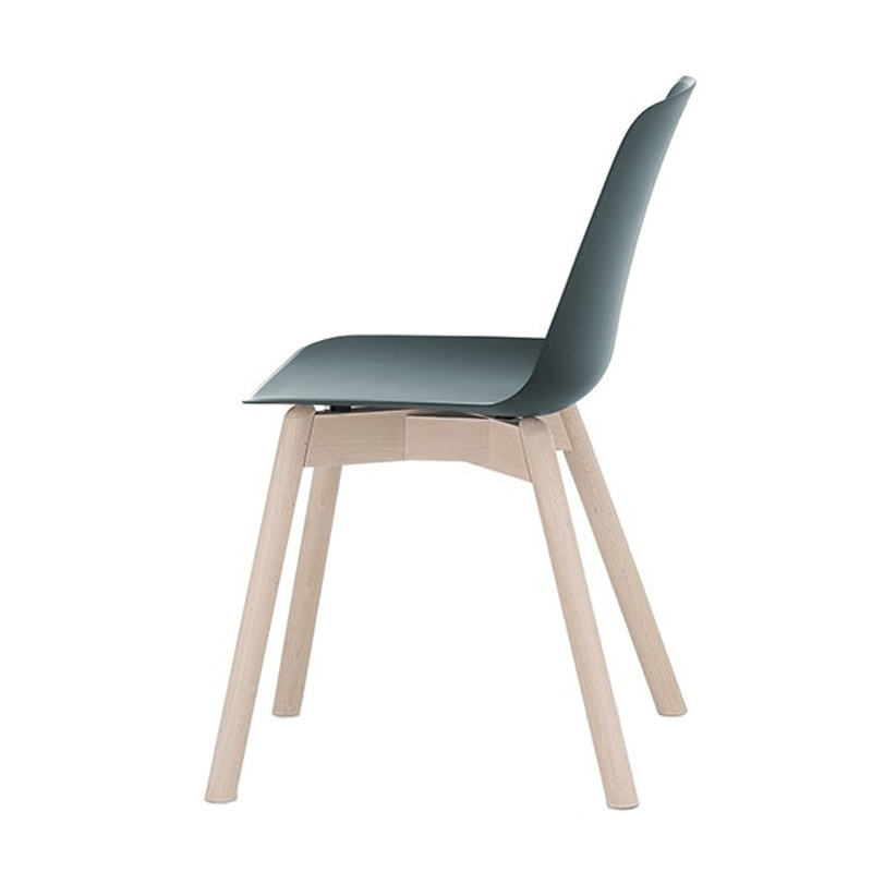 Chaise design scandinave bleu - Punt 