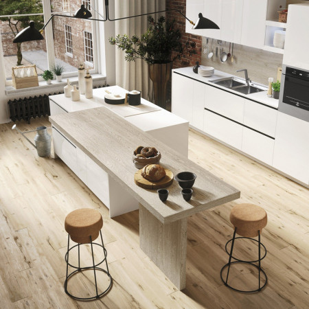 Tabouret de bar design bouchon de liège et métal gris anthracite - Champagne 