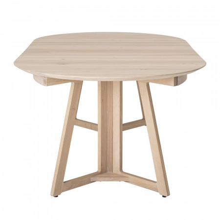Table scandinave ronde extensible en bois Bloomingville - Trysti