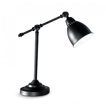 Lampe de bureau noire design - Tesla 
