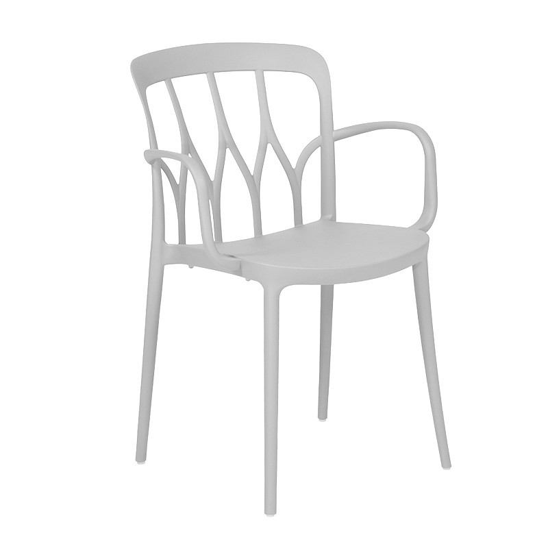 Chaise extérieur design blanche avec accoudoirs Bontempi Casa - Galaxy Chaise extérieur design blanche avec accoudoirs Bontempi Casa - Galaxy
