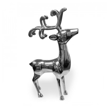 Objet déco cerf argent - Deer 