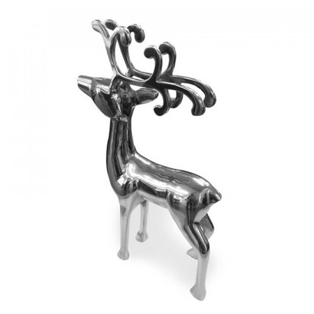 Objet déco cerf argent - Deer 