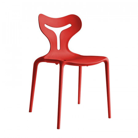 Chaise de cuisine rouge design Connubia - Area51 