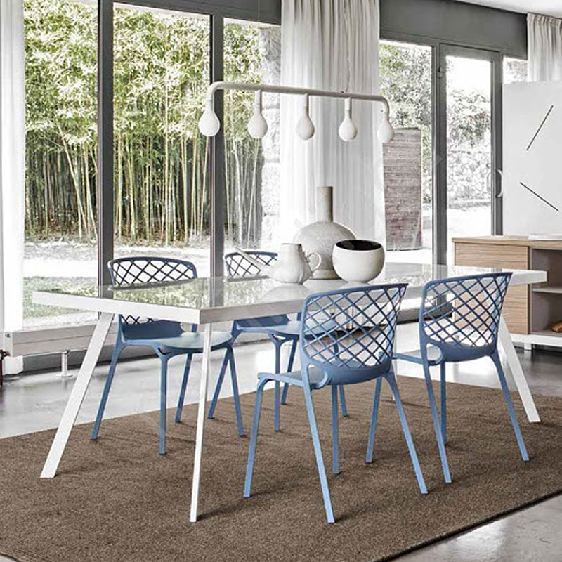 Chaise de cuisine bleu Connubia - Gamera Chaise de cuisine bleu Connubia - Gamera
