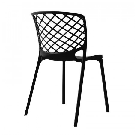 Chaise design noir Connubia - Gamera 