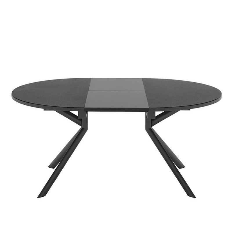 Table en céramique extensible ronde Connubia - Giove 