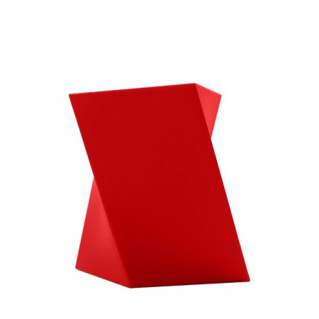 Tabouret rouge design - Kubik 