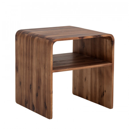 Bout de canapé bois design avec rangement Bloomingville - Hassel 