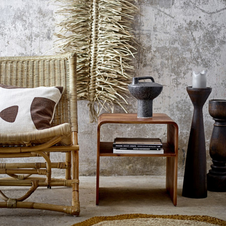 Bout de canapé bois design avec rangement Bloomingville - Hassel 