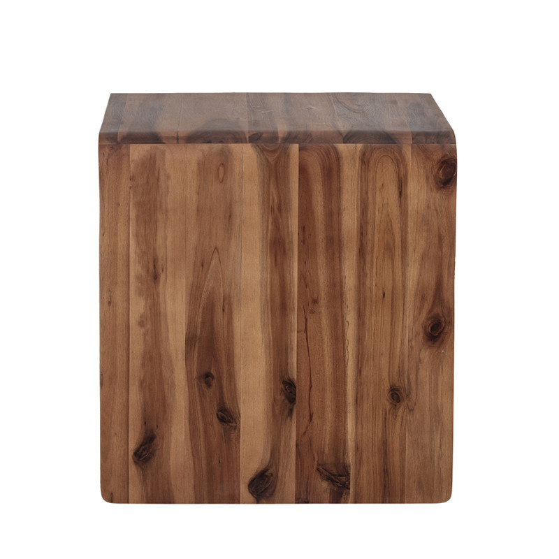 Bout de canapé bois design avec rangement Bloomingville - Hassel 