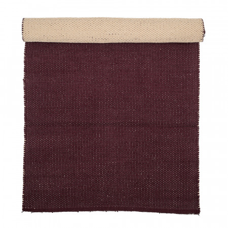 Tapis couleur bordeaux 120x60 Bloomingville - Til