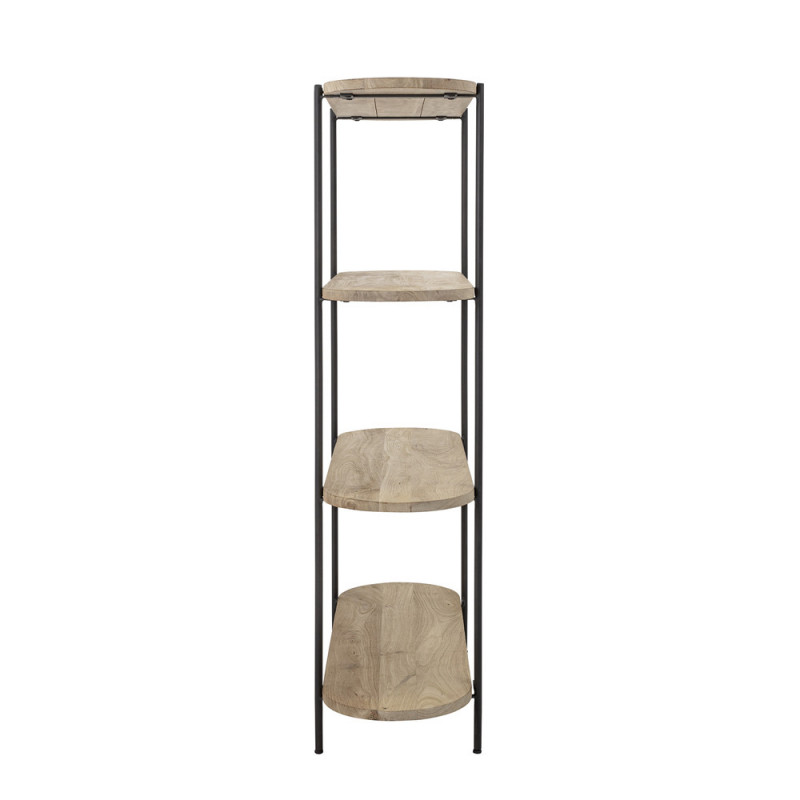 Bibliothèque en bois et métal Bloomingville - Paoli