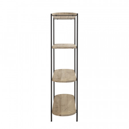 Bibliothèque en bois et métal Bloomingville - Paoli