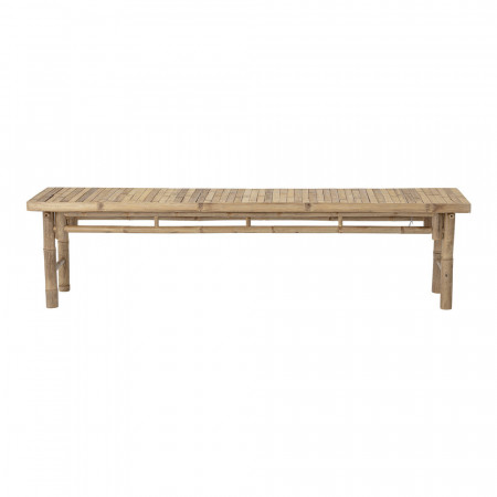 Banc de jardin bois naturel de bambou - Sunri