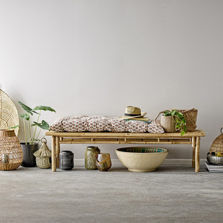 Banc de jardin en bois de bambou - Sunri