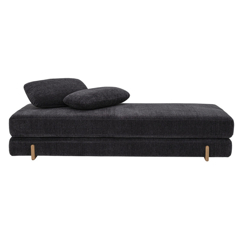 Canape convertible gris fonce Bloomingville - Vimi