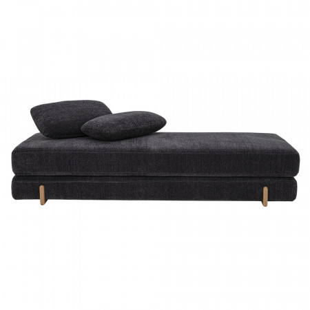 Canape convertible gris fonce Bloomingville - Vimi
