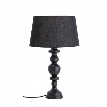 Lampe noire style campagne chic Bloomingville - Ganna