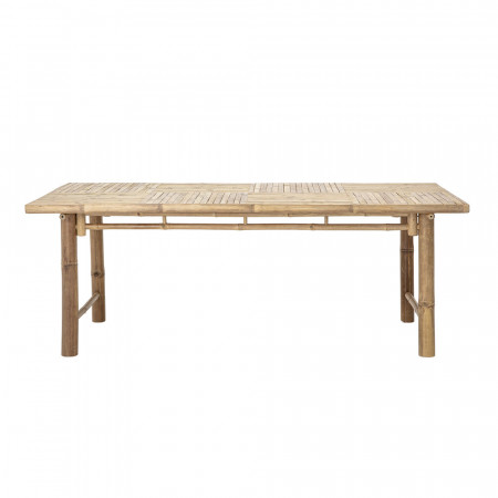 Table de jardin bois naturel de bambou Bloomingville - Sunri