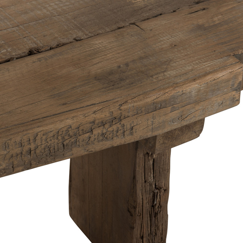 Banc salle à manger bois recyclé - Bidi