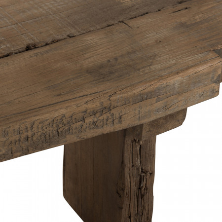 Banc salle à manger bois recyclé - Bidi