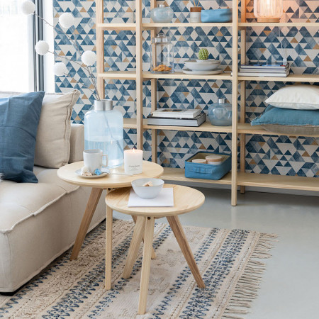 Tables gigognes scandinave en bois - Karl