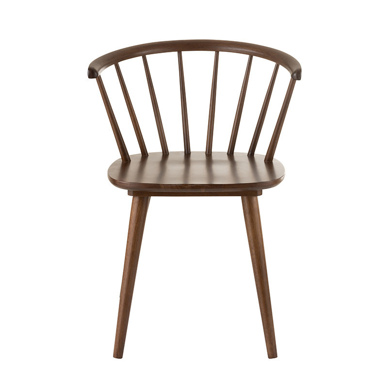 Chaise en bois design vintage à barreaux - Marta