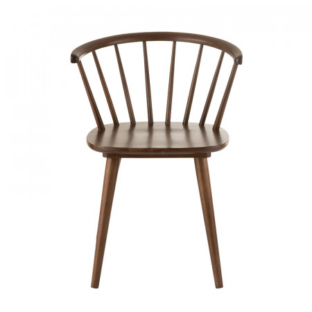 Chaise en bois design vintage à barreaux - Marta