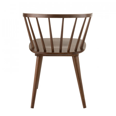 Chaise bois design vintage à barreaux - Marta 