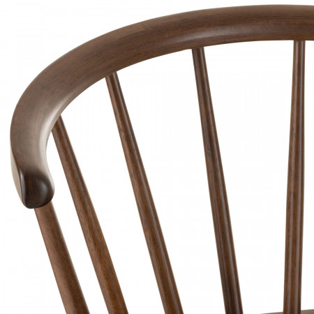 Chaise bois design vintage à barreaux - Marta 