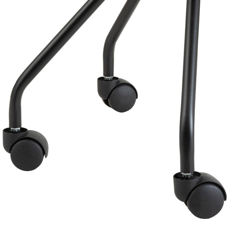 Chaise de bureau noir design - Jina 